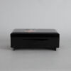 A Japanese Black Lacquer Music Box