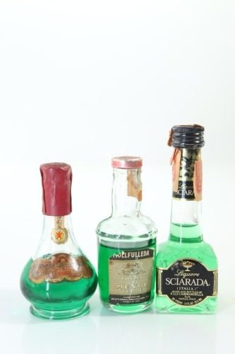 (1) Mixed Menthol Miniatures, 3 Bottles Sold as One Lot