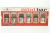 (1) Marsaka Mini Bar Miniature Box, 6 Sold as One Lot