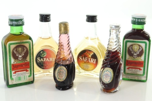 (1) Mixed Miniatures, 6 Sold as One Lot