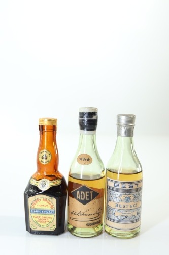 (1) Mixed Miniatures, 3 Bottles Sold as One Lot
