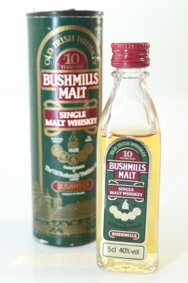 (1) Bushmills Malt 10 Year Old Single Malt Irish Whisky Miniature