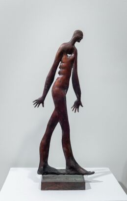 PAUL DIBBLE Tableaux: Man Walking, 2003