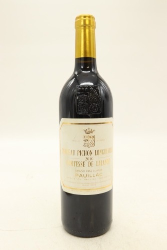 (1) 2010 Chateau Pichon Longueville Comtesse de Lalande, Pauillac [JR17.5] [WE96]
