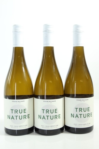 (3) 2023 Framingham True Nature Sauvignon Blanc, Marlborough