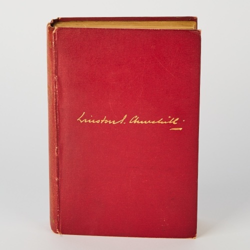 A First Edition 1909 Signed Copy of Liberalism and the Social problem by Winston Spencer Churchill