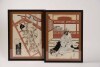 A Set of Two Japanese Meiji Period Woodblock Prints - 2
