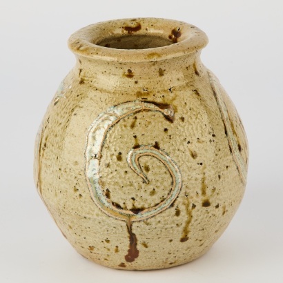 A Duncan Shearer Salt-Glazed Vase