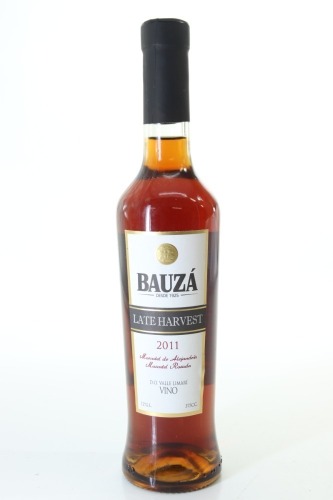(1) 2011 Bauza Late Harvest Moscatel, Limari Valley, 375ml