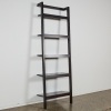 A Crate & Barrel Sawyer Leaning Shelves