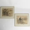 A Pair of Chinese Ink Landscape Paintings