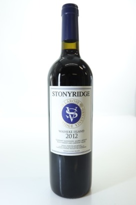 (1) 2012 Stonyridge Vineyard Larose, Waiheke Island