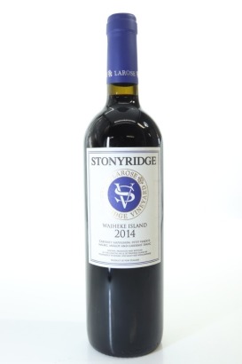 (1) 2014 Stonyridge Vineyard Larose, Waiheke Island