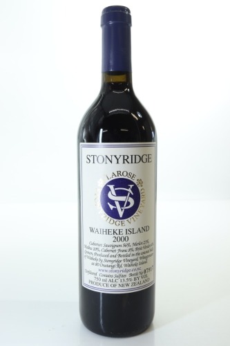 (1) 2000 Stonyridge Vineyard Larose, Waiheke Island