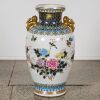 A Chinese Early 20th Century Large Painted Vase with Bird-and-Flower Decoration - 2