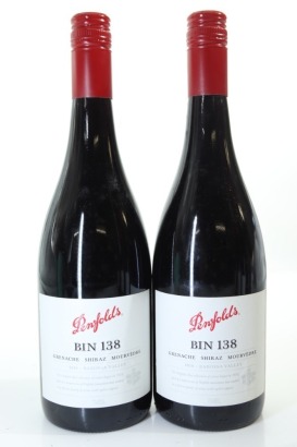 (2) 2010 Penfolds Bin 138 GSM Grenache - Shiraz - Mourvedre, Barossa Valley