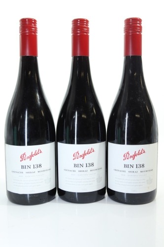 (3) 2010 Penfolds Bin 138 GSM Grenache - Shiraz - Mourvedre, Barossa Valley