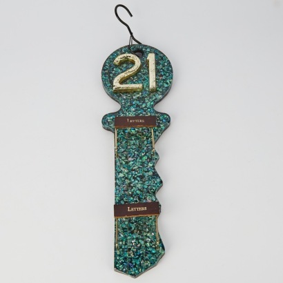 A 21st Key with Paua