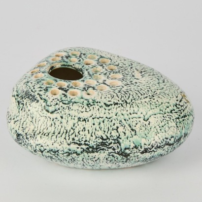 A Hungarian Studio Pottery Ikebana Vase