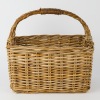 A Cane Wicker Carry Basket - 2