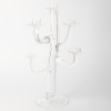 A Large Tiered Glass Candelabra by Gommaire Cleybergh, Belgium