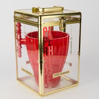 A French Piper-Heidsieck Champagne Bucket by Jaime Hayon, in Case