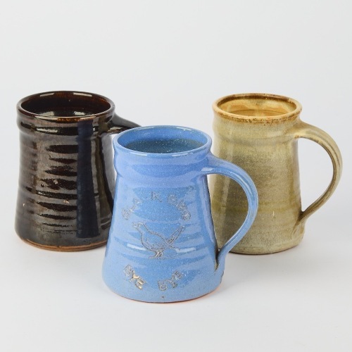 A Trio of Nicholas Brandon Tankards
