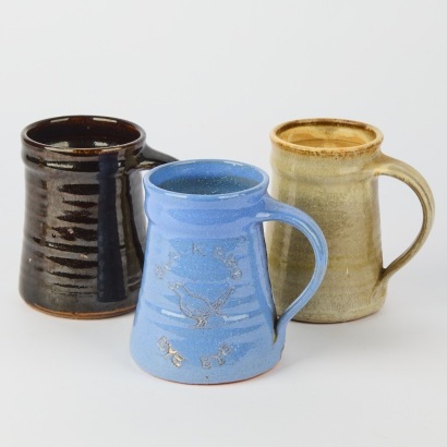 A Trio of Nicholas Brandon Tankards