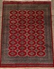 A Beautiful Hand-Knotted Jaldar Bokhara Rug