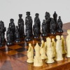 A Colonial New Zealand Native Woods Sunburst Chess Board Table - 3