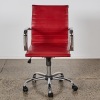An Eames Style Desk Chair in Oxblood - 2