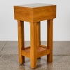 A Rimu Butcher's Block with Marble Top - 2