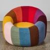 A Rainbow Upholstered Armchair - 2