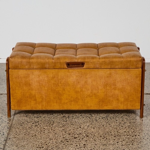 A Retro Padded Storage Box
