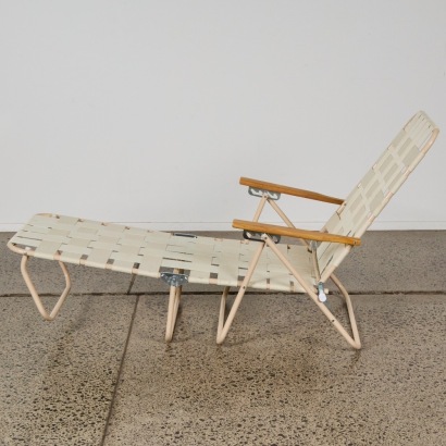 A Folding Outdoor Lounge Chair