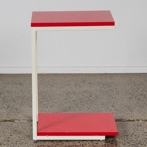 A Red Side Table