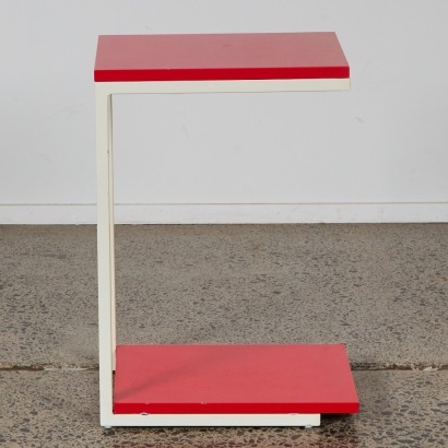 A Red Side Table