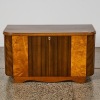 An Art Deco Walnut and Rimu Blanket Box by Alan M. Murie