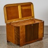 An Art Deco Walnut and Rimu Blanket Box by Alan M. Murie - 2