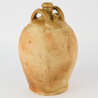 An Antique French Oil Jug