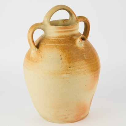 An Antique French Gargoulette Water Jug