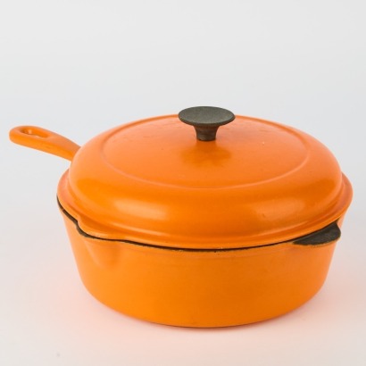 A Vintage Le Creuset Lidded Pot