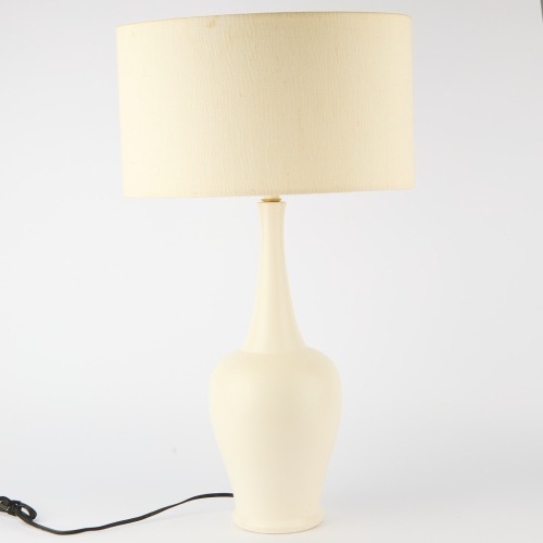 A Lamp with Crown Lynn Ceramic Lamp Base