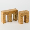 A Pair of Marble Bookends