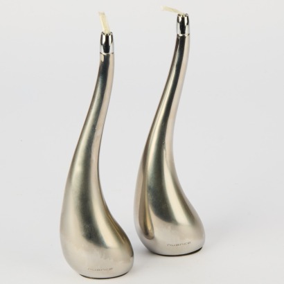 A Pair of Nuance Reflection Oil Lamps, Denmark
