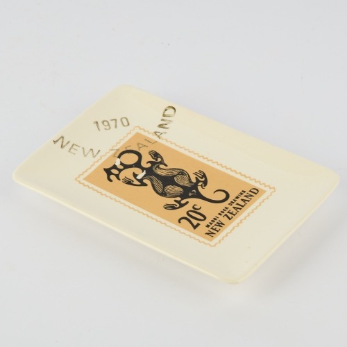 A Crown Lynn Stamp dish AF