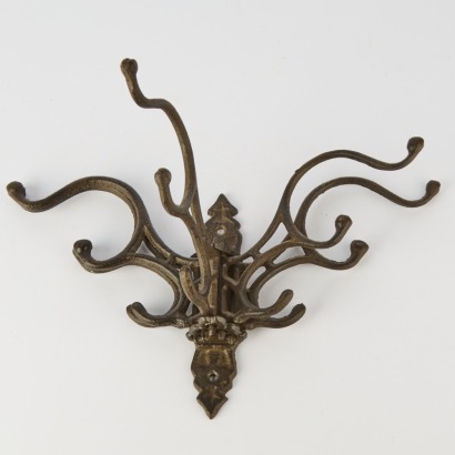 A Cast Iron Swivel Wall Hook