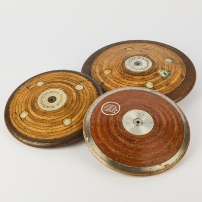 A Trio of Vintage Discus