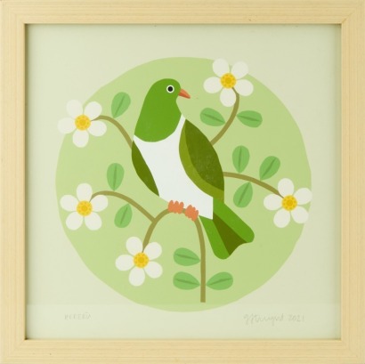 A Greg Straight Kereru Print