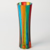 A Handblown Murano Multicolour Glass Vase